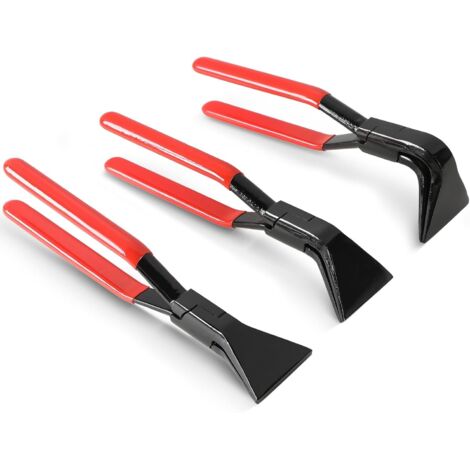 Outils de sertissage manuel de tôlerie, outils de pliage 0°, 45° et 90°, largeur de mors 60 mm (lot de 3)