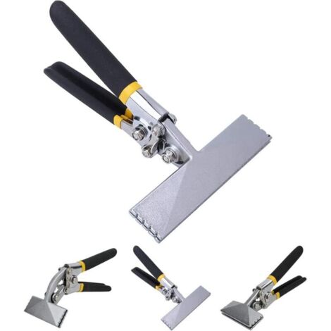Outils de Tôlerie Pince à Sertir Multifonctionnelle de 6 Pouces Outil de Cintrage à La Main pour Ancienne Plieuse Droite