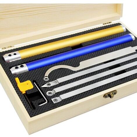 Inserts Ronds En Carbure Pour Tour à Bois - Diamètre 12mm, Angle 30° - Rechange Pour Outils De Tournage