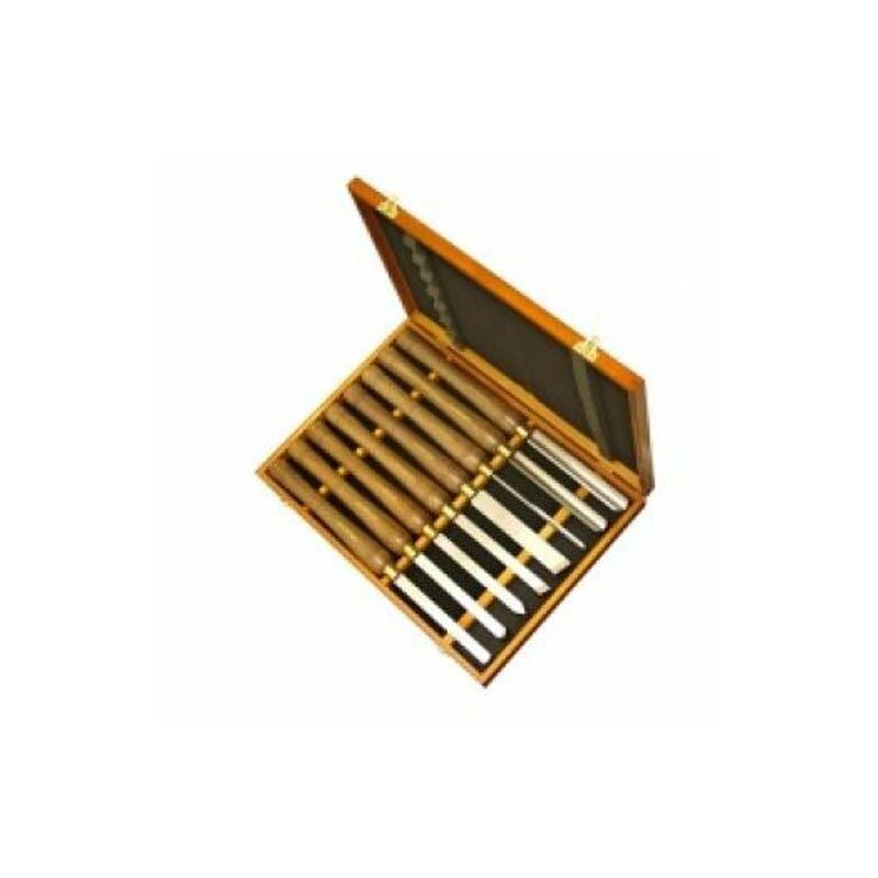 Faithfull - Coffret de 8 outils de tourneur pro