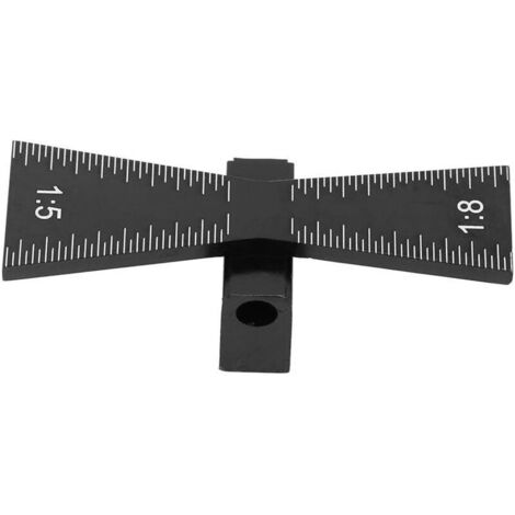 Outils de traçage 1 : 5/1 : 8 marteau à queue d'aronde Marquage précis à queue d'aronde Joint à bois Marquage Giga à queue d'aronde Guide Outil avec échelle claire