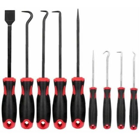 Outils d'extracteur de joint d'huile,Multifonctions Réparation Automobile ,9PCS