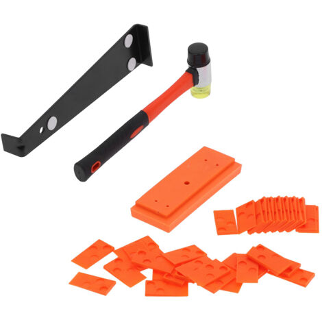 Outils d'installation de plancher en bois, sols stratifiés, entretoises d'installation, bloc de taraudage, Kit de marteau en caoutchouc