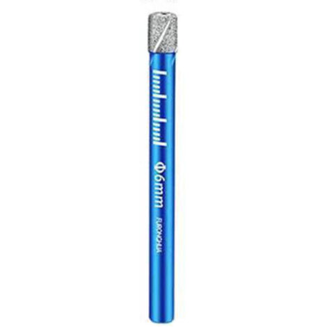 Outils électriques Scie cloche diamantée pour carrelage, marbre, verre et céramique, foret, 6mm