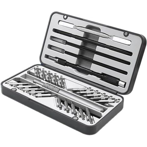 Outils manuels Jeu de Tournevis de précision 26/66PCS CR-vs Trousse de Tournevis à Torx magnétique for désassemblable Outil de réparation de téléphone Mobile (Color : 26Pcs)