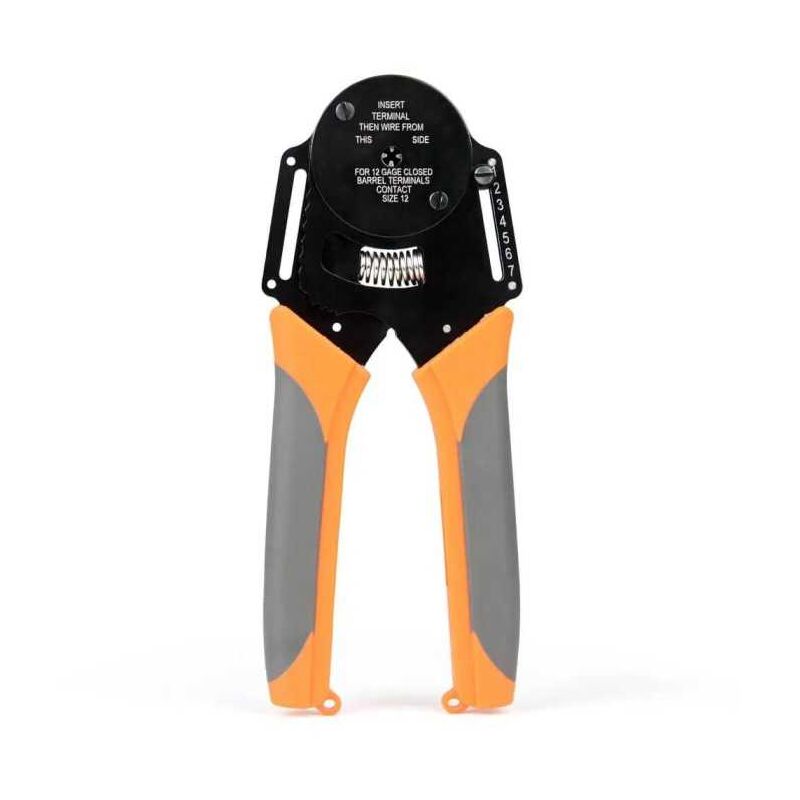 Errebi Group - Outils Mécaniques à Pinces pour borne cylindrique série Deutsch dtp 12AWG