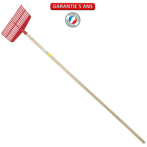 OUTILS PERRIN Balai à gazon polymere 39 cm manche 1,65 m