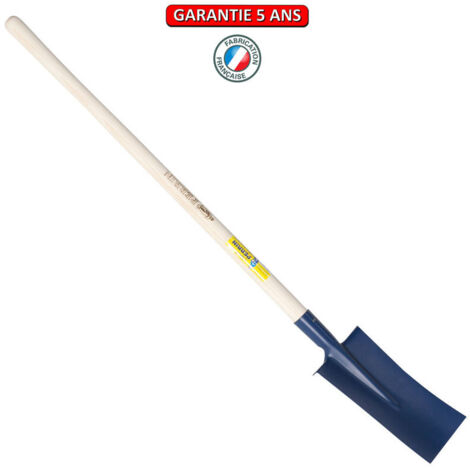 OUTILS PERRIN Bêche Nord à rebords 28 manche pomme