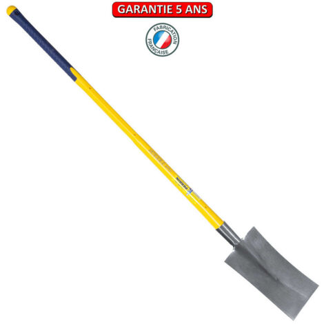 OUTILS PERRIN Bêche Nord polie 28 manche composite pomme