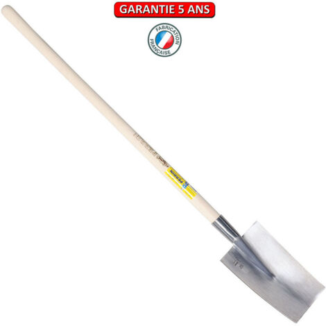 OUTILS PERRIN Bêche Senlis de 28 polie manche pomme