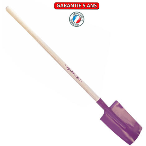 OUTILS PERRIN Bêche standard manche pomme 105cm- Bêche 28cm - Framboisine