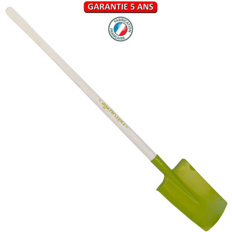 OUTILS PERRIN Bêche standard manche pomme 105cm- Bêche 28cm -Kiwi