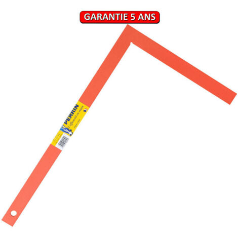 OUTILS PERRIN Equerre de maçon 600 mm section 30x5