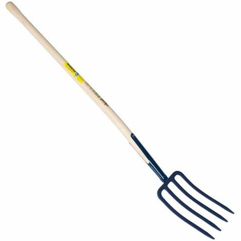 OUTILS PERRIN Fourche à bêcher à soie 4 dents 27 manche pomme
