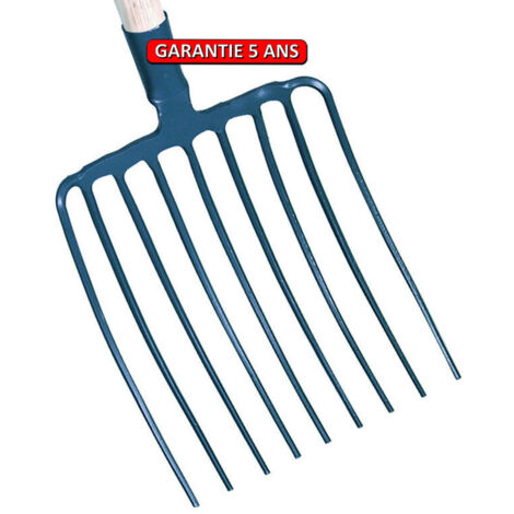 OUTILS PERRIN Fourche a huitres 9 dents - sans manche
