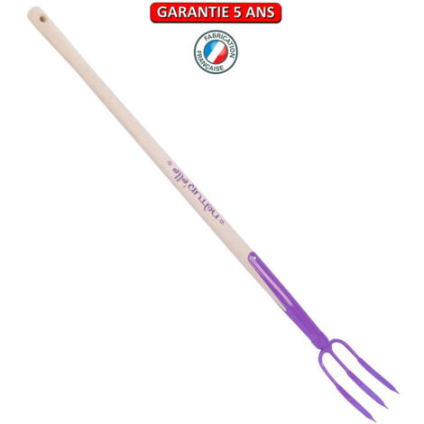 OUTILS PERRIN Fourche à rosier manche 90cm - Framboisine