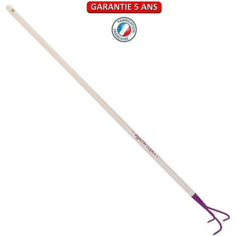 OUTILS PERRIN Griffe piocheuse manche 130cm - Framboisine