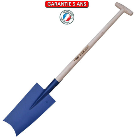OUTILS PERRIN Louchet Limoges peint 32 manche en T