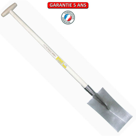 OUTILS PERRIN Louchet maçon de 34 cm - manche béquille tournée 80 cm