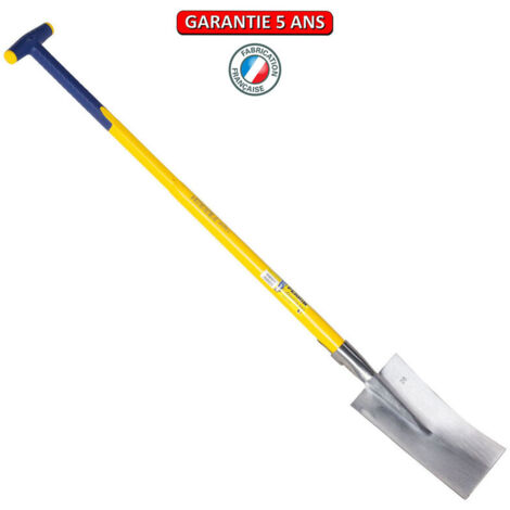 OUTILS PERRIN Louchet Nord de 28 cm manche composite béquille
