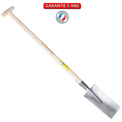 OUTILS PERRIN Louchet Nord de 32 cm - manche béquille tournée 91 cm