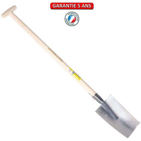 OUTILS PERRIN Louchet Senlis de 28 cm - emmanché béquille tournée 91 cm