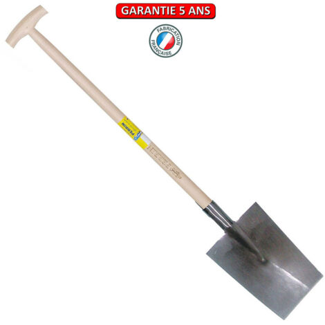 OUTILS PERRIN Louchet Senlis de 30 cm - emmanché béquille fraisée 80 cm