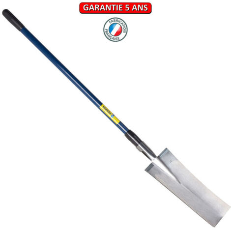 OUTILS PERRIN Louchet terrassier à anneau 40 manche composite bleu 106 cm
