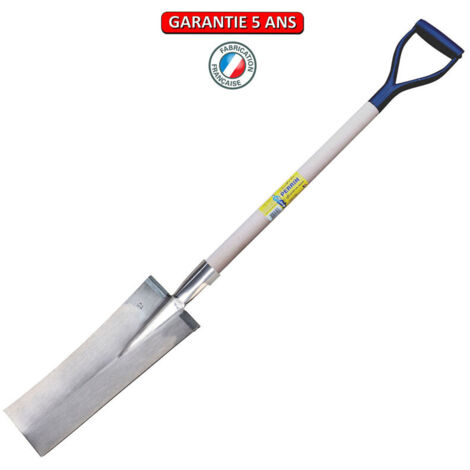 OUTILS PERRIN Louchet terrassier à bague 36 manche en D