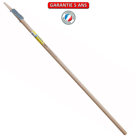 OUTILS PERRIN Manche droit 1,3 m pour poussoir alu et galva + agrafe