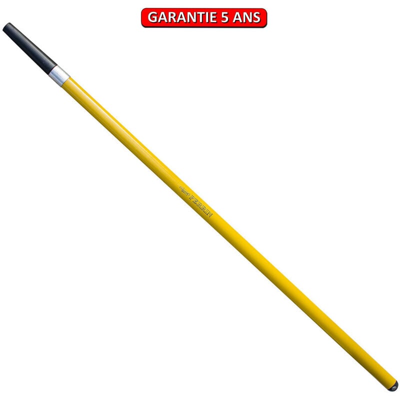 Manche ultra léger avec manchon noir et alu - 1,30 m - Outils Perrin