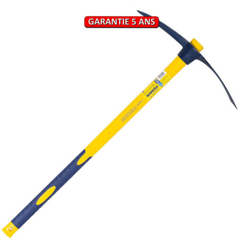 OUTILS PERRIN Pioche cantonnier 2 kg emmanchée manche composite