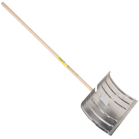 OUTILS PERRIN Poussoir à neige  alu 50 cm manche 1,30 m, outil pour le déneigement