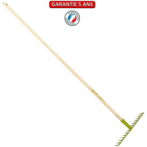 OUTILS PERRIN Râteau soudé 14 dents droites manche 150cm - Kiwi