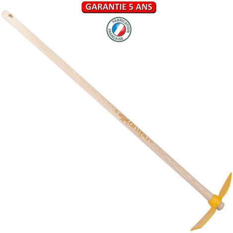 OUTILS PERRIN Serfouette panne & langue forgée manche 100cm - Miel
