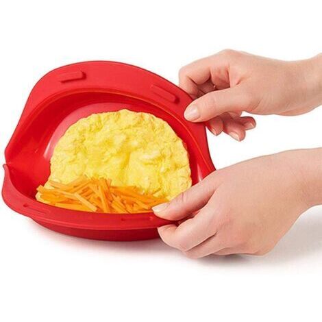 Outils portatifs de four à micro-ondes de fabricant d'omelette de silicone