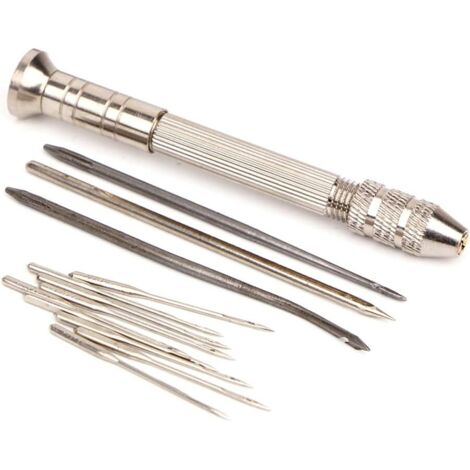 Outils pour cuir, aiguilles pour cuir, alêne en cuir fait à la main, alène à coudre, fil de selle ciré, machine à coudre en cuir, déchets de cuir, artisanat