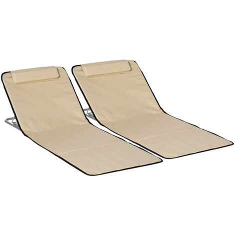 Beach mat with backrest 2024 uk