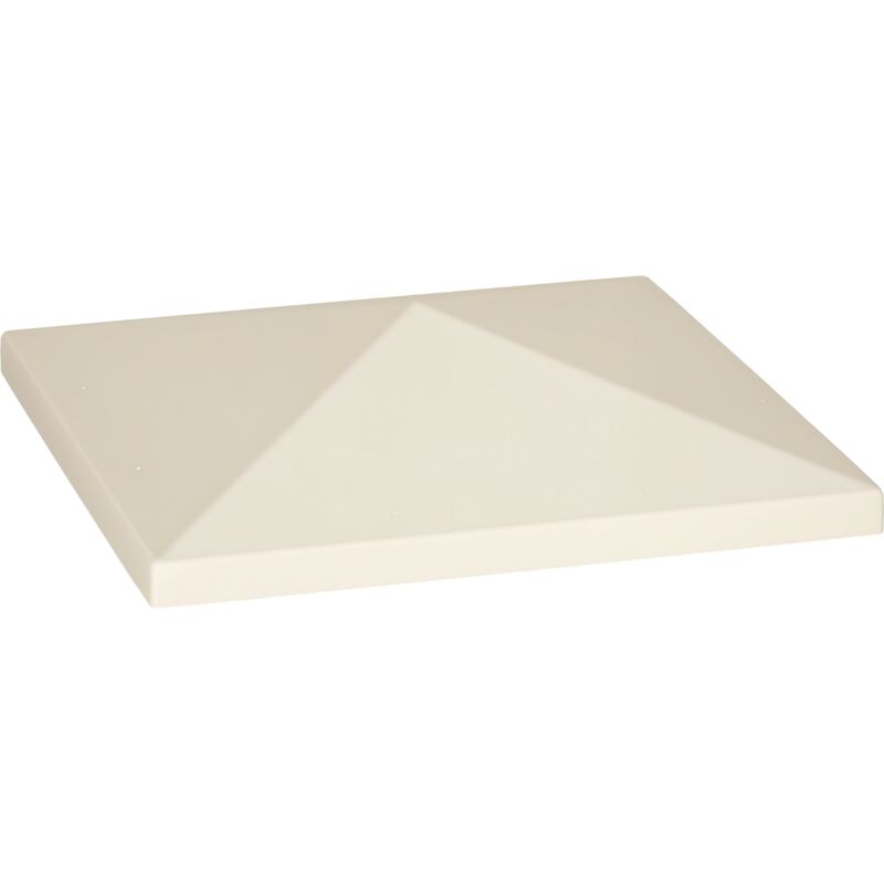 Outsunny - 3 x 3(m) Gazebo Canopy Replacement Cover, UPF30+, Cream White