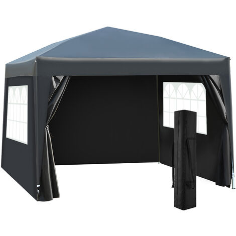 main image of "Outsunny 3 x 3m Pop Up Gazebo Marquee + Carry Bag"