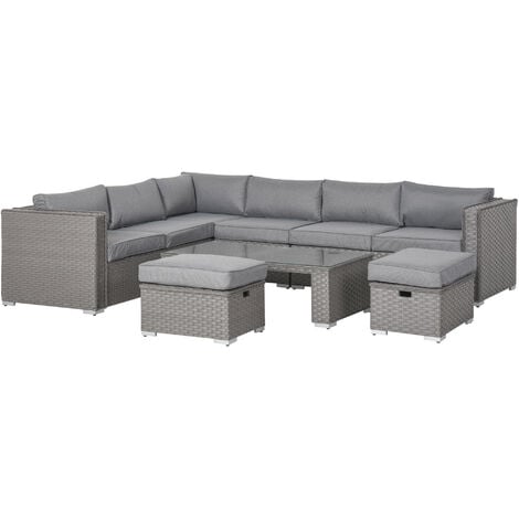 Maevea garden rattan set