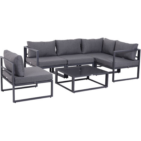 Metal 2024 sectional outdoor