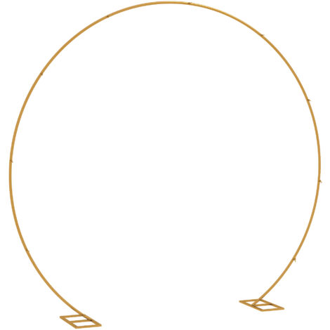 Arche à Ballons Rond PILIN 2m Doré - Décoration Événement
