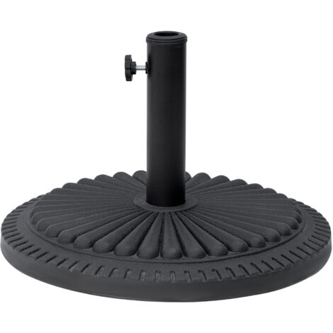 Outsunny Base per Ombrellone Rotonda da 14kg per Pali Ø35-38-48mm