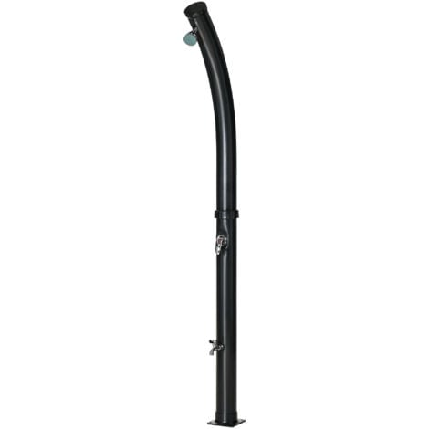 Outsunny Doccia Solare Riscaldata 60° Serbatoio 20 Litri