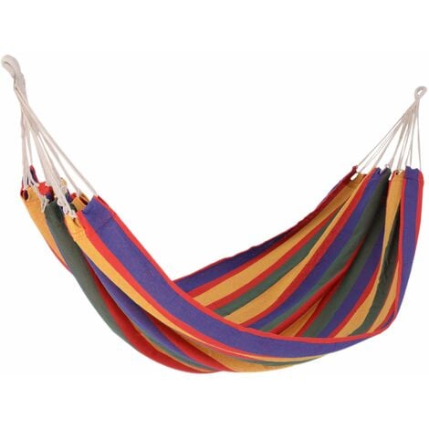 Outsunny Hamaca Colgar Playa Piscina Jardin Camping 70% Algodon varias Medidas y Colores