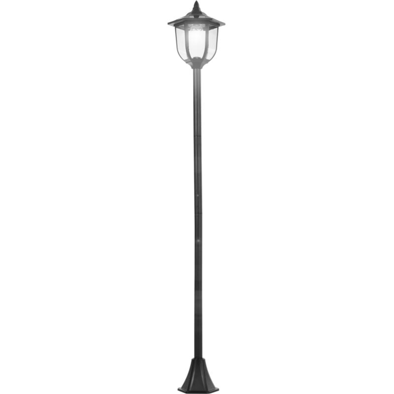 Lampione da Esterni con 6 Luci Led e Pannelli
