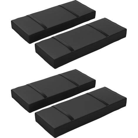 Outsunny Parasol Weights Set of 4, Parasol Base Weights Bags, Black