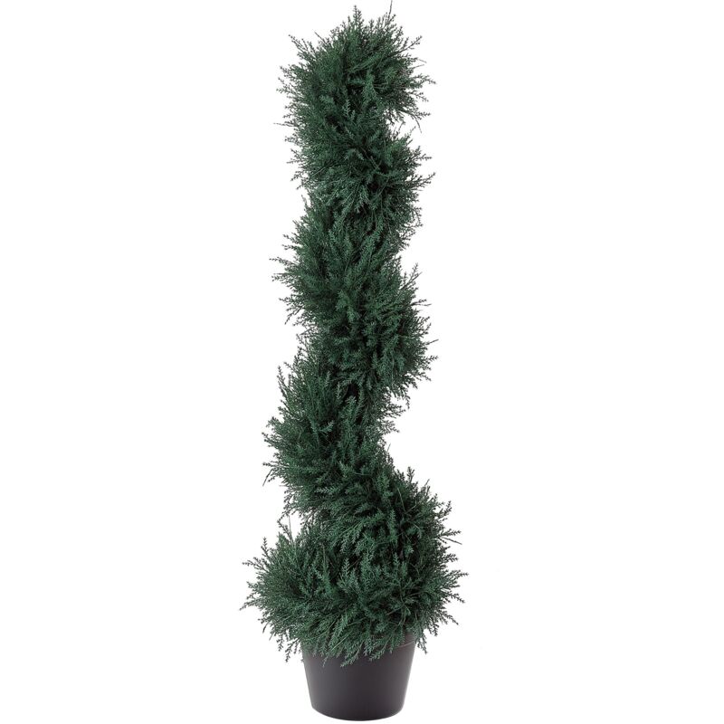 

Planta Artificial de 90 cm con Maceta Árbol de Cedro en Espiral 650 Hojas Verde - Verde Oscuro