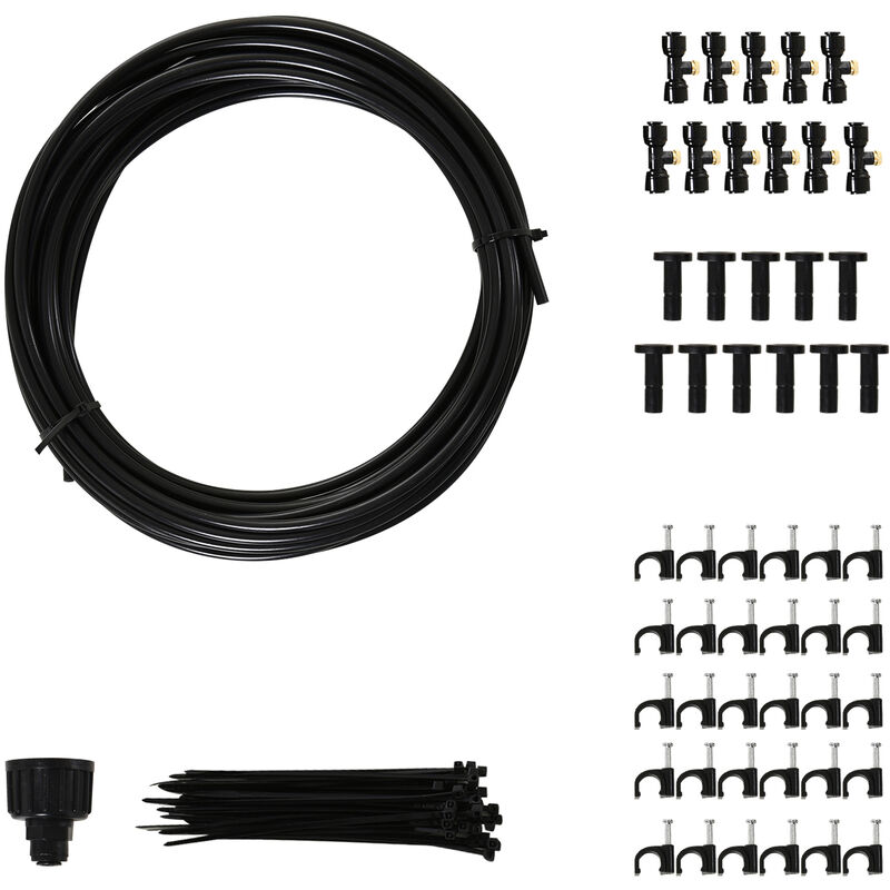 

Sistema de Enfriamiento por Nebulización 6m con Conector latón Kit Difusor - Nergo